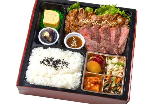 肉処 武蔵-厳選 ステーキ（80g）＆焼肉御膳