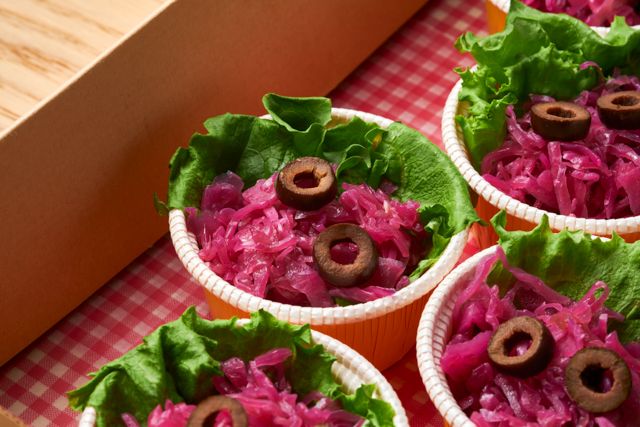 紫キャベツのソッタチェーティ（酢漬け）