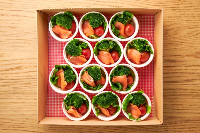 スモークサーモンサラダ