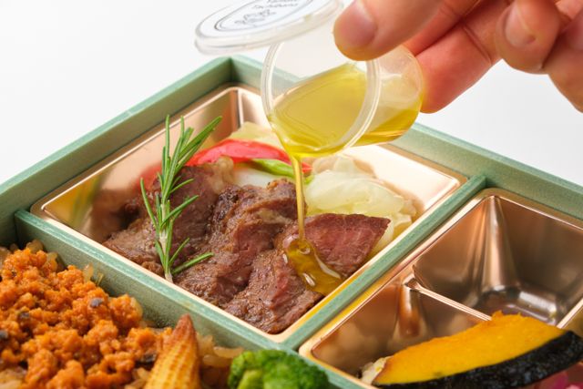 奈良イタリアン Lega'（名古屋店）-【熨斗対応可】【Asuka】牛ロースステーキ ～大和橘の塩こうじソース～