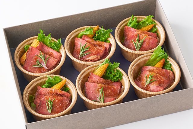 国産牛の贅沢ローストビーフ～シャリアピンソース仕立て～