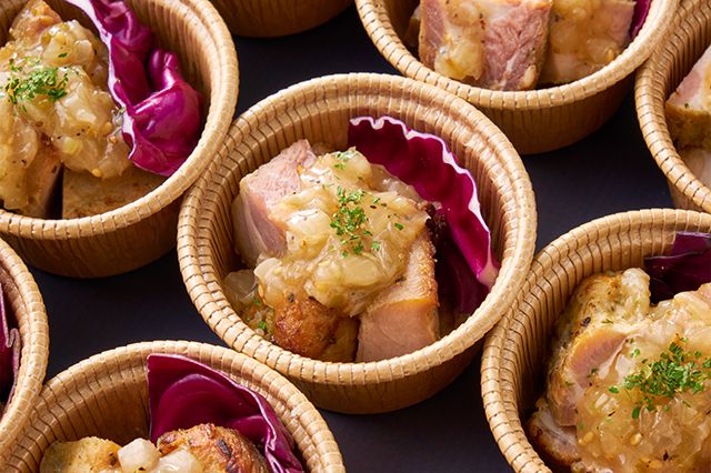 和風スペアリブ ねぎ塩ソース