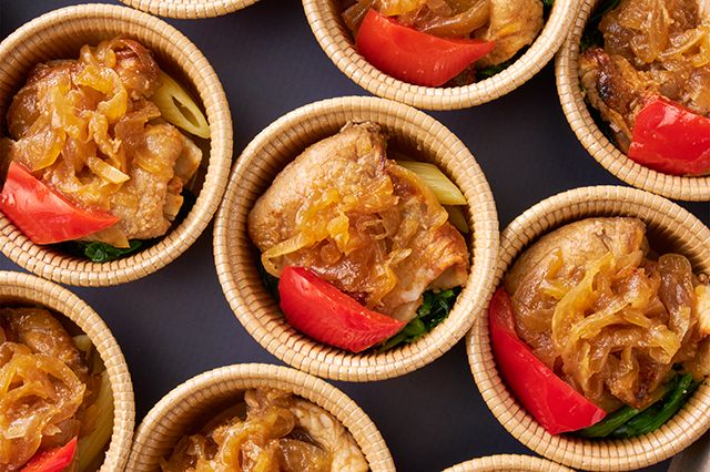 黒酢香るポークジンジャー