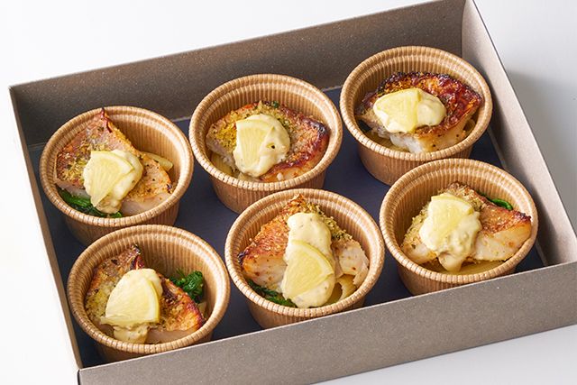 赤魚のハーブパン粉焼き～タルタルソース添え～