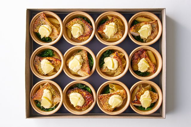 赤魚のハーブパン粉焼き～タルタルソース添え～