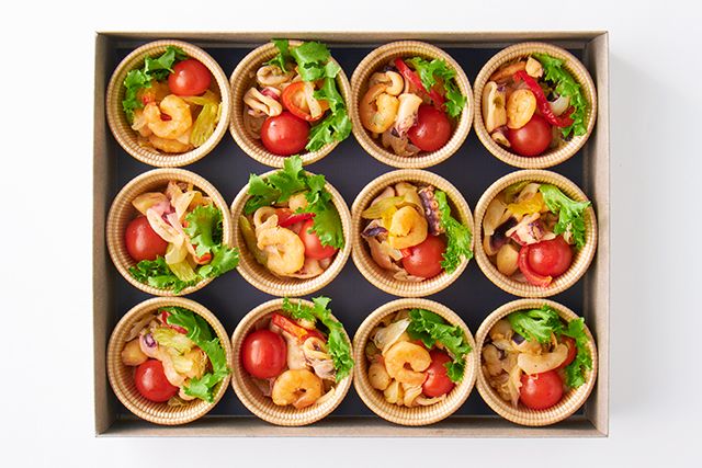 魚介と野菜のマリネ～ハーブの香り～