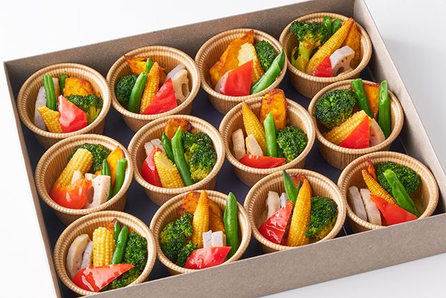 JINBO MINAMI AOYAMA ケータリング（名古屋店）-こだわりバーニャカウダ～6種の彩り野菜～