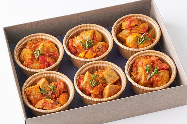 サルシッチャと野菜のトマト煮込み