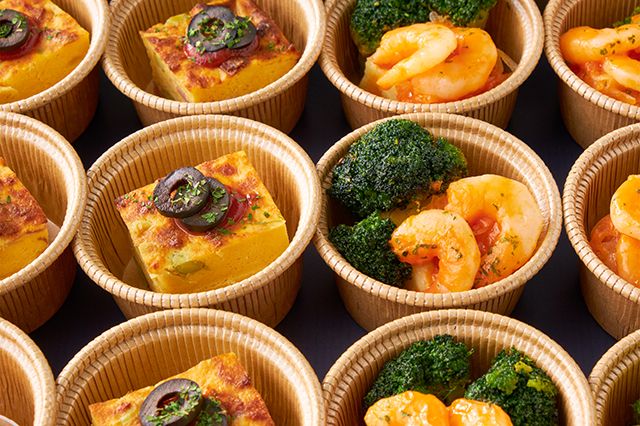 アンティパスト ミスト クワトロ（えびのオーロラソース＆イタリアンフリッタータ）