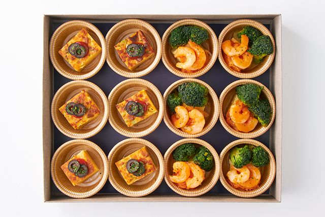 アンティパスト ミスト クワトロ（えびのオーロラソース＆イタリアンフリッタータ）