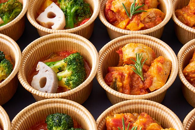 ポモドーロ ミスト（サルシッチャと野菜のトマト煮込み＆農園野菜のラタトゥイユ）