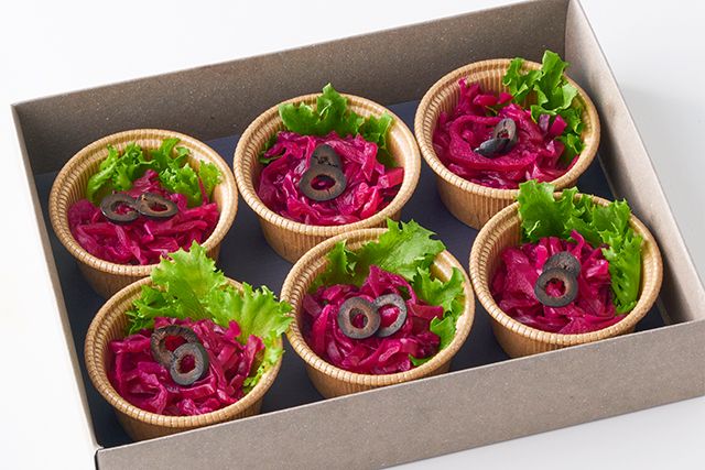 紫キャベツのソッタチェーティ（酢漬け）