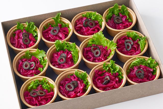 JINBO MINAMI AOYAMA ケータリング（名古屋店）-紫キャベツのソッタチェーティ（酢漬け）