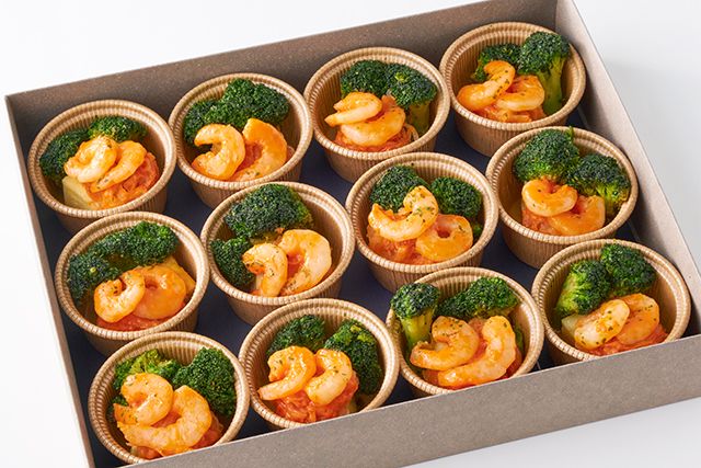 JINBO MINAMI AOYAMA ケータリング（名古屋店）-えびのオーロラソースとなめらか焼きマッシュポテト