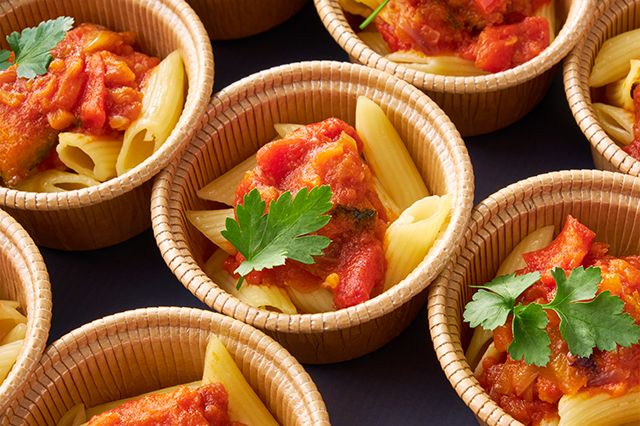 自家製生パスタ 農園野菜のオルトラーナソース