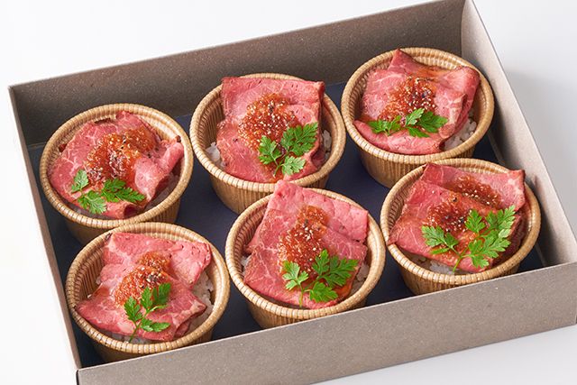 国産牛ローストビーフのミニライスボウル