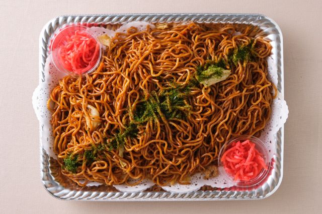 屋台の味！ソース焼きそば