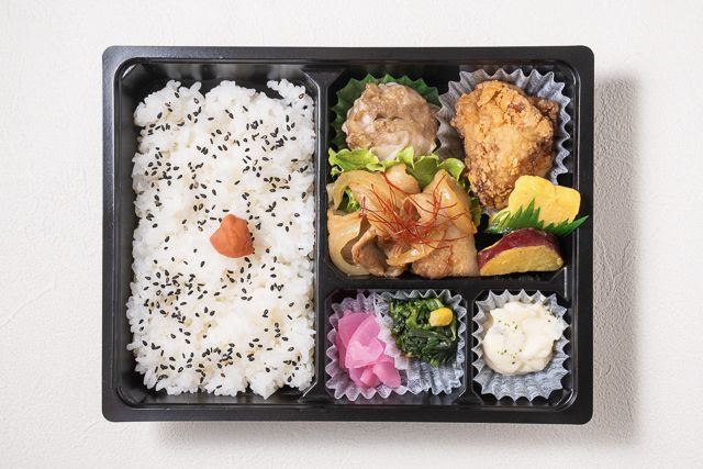 おべんとう・そうざい あかり-【お肉】スタミナ御膳（生姜焼き＆唐揚げ）