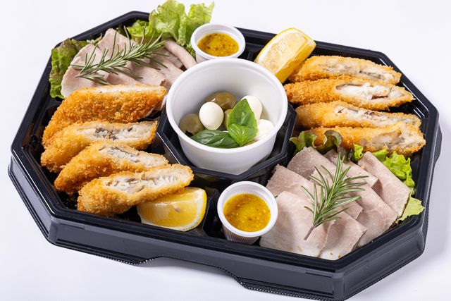 もぐもぐパーティ-もぐパ特製！お肉と魚のダブルメインプレート