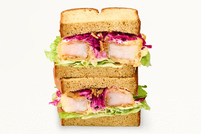 完全栄養のクラフトサンドイッチ専門店 | BASE Sand（ベースサンド）-エビマヨサンド