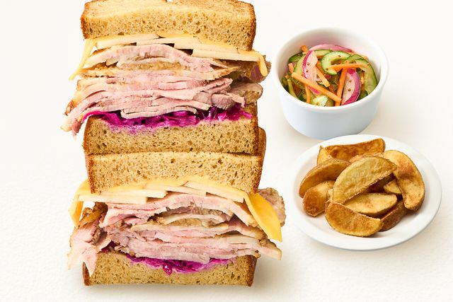 完全栄養のクラフトサンドイッチ専門店 | BASE Sand（ベースサンド）-【デリセット】ローストポークジンジャーサンド