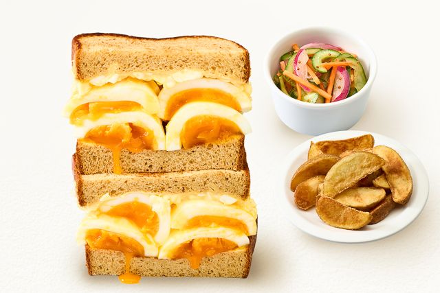 完全栄養のクラフトサンドイッチ専門店 | BASE Sand（ベースサンド）-【デリセット】ダブルエッグサンド