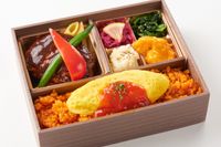 洋食亭 Silver spoon（東京店）-完熟トマトのオムライス ＆ デミグラスハンバーグ