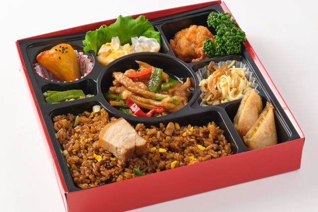 中華料理 馬九行久ーうまくいくー（岩槻店）-彩り青椒肉絲と焼きめしの祥雲御膳