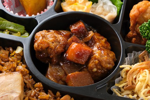 中華料理 馬九行久ーうまくいくー（岩槻店）-黒酢香る酢豚と焼きめしの祥雲御膳