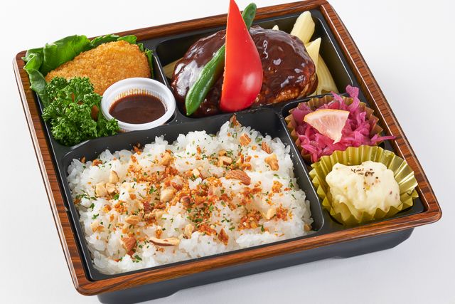 WERK―街の洋食―（東京店）-濃厚デミグラスハンバーグ ＆ 蟹クリームコロッケ