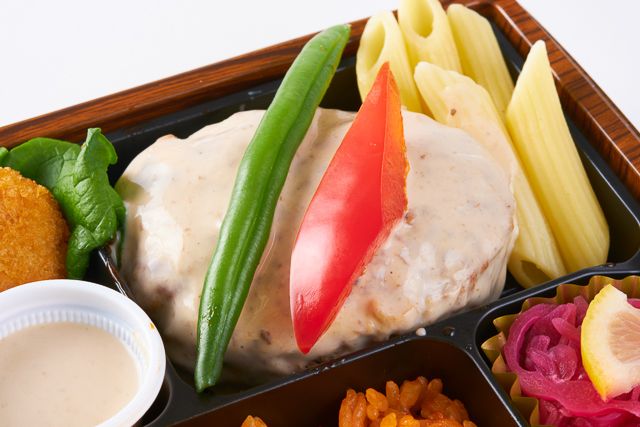 WERK―街の洋食―（東京店）-ふわとろオムライス ＆ ポルチーニクリームハンバーグ