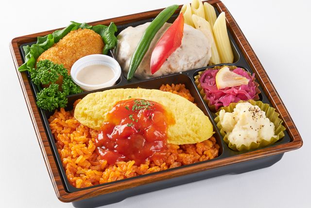 WERK―街の洋食―（東京店）-ふわとろオムライス ＆ ポルチーニクリームハンバーグ