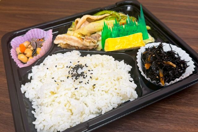 かるっと-肉野菜塩麹炒め弁当