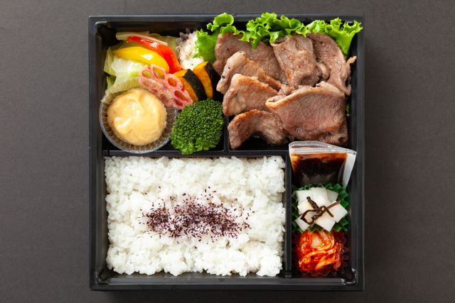 焼肉 ゑびす-広島牛カルビ＆ミスジ焼肉弁当