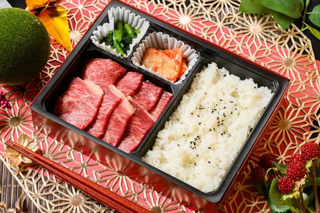 和牛弁当匠-takumi--黒毛和牛三角バラ御膳
