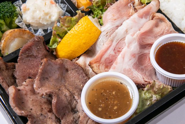 紀州備長炭焼 牛たん きむら（名古屋店）-牛たん＆香り豚のローストポーク