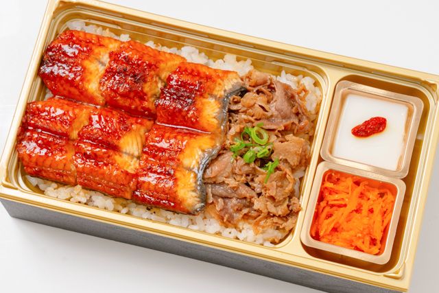 竈炊き 鰻治郎（久留米店）-【熨斗対応可】匠の鰻牛すき重（竹）