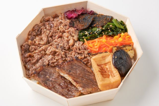 カネ吉山本（東京店）-〜粋〜 特選近江牛焼き肉と近江牛味噌漬焼き 八角重