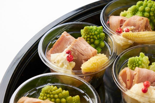 ローストポーク 柑橘タルタル添え