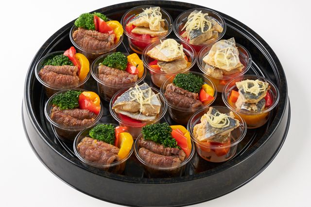 カネ吉山本 オードブル（東京店）-特選 近江牛味噌漬焼き＆鰆の西京焼き