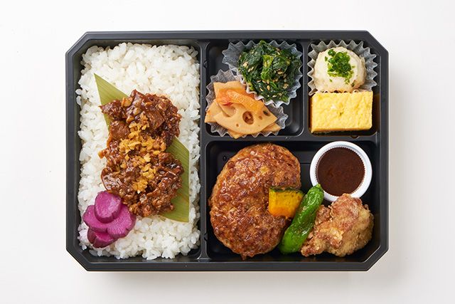 旬菜 琥珀 -kohaku-（東京店）-珀 -旨味ハンバーグと生姜香る贅沢牛しぐれ 選べるソース-