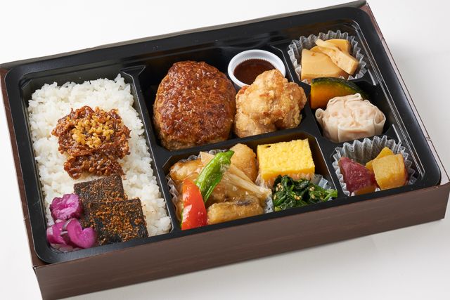 旬菜 琥珀 -kohaku-（東京店）-逸 -極みハンバーグと白身魚の南蛮漬け御膳-
