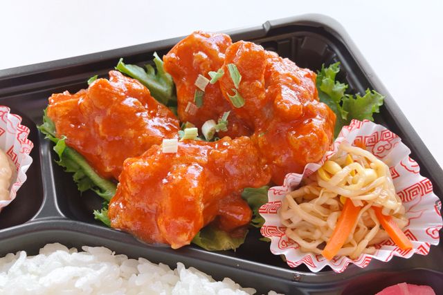 中華 口福楼（東京店）-口福楼の唐揚げチリソース弁当