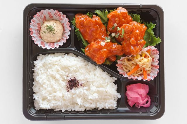 中華 口福楼（東京店）-口福楼の唐揚げチリソース弁当
