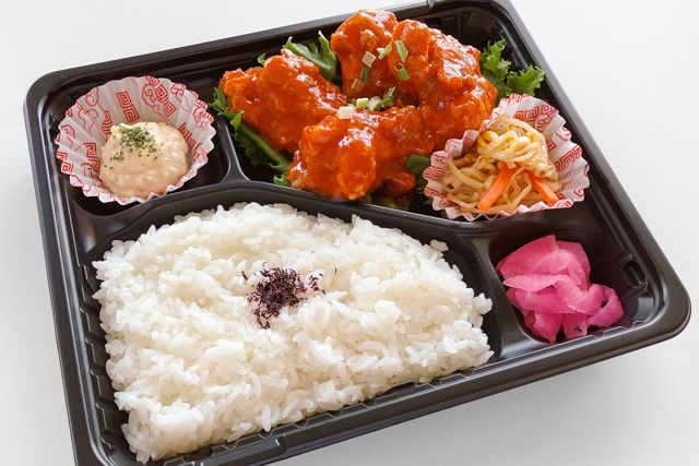 中華 口福楼（東京店）-口福楼の唐揚げチリソース弁当