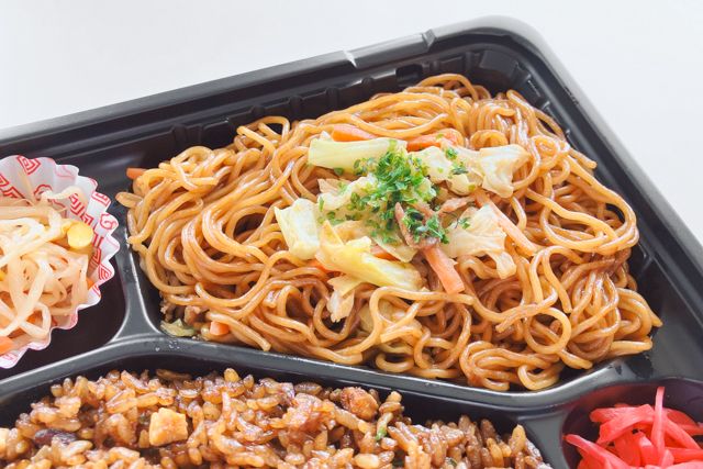 中華 口福楼（東京店）-【チャーハン】口福楼の焼きそば弁当