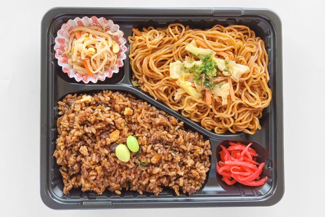 中華 口福楼（東京店）-【チャーハン】口福楼の焼きそば弁当