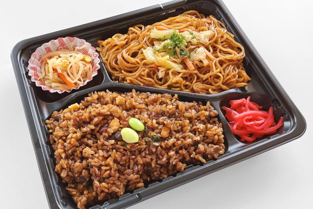 中華 口福楼（東京店）-【チャーハン】口福楼の焼きそば弁当