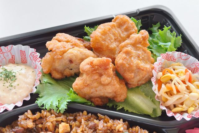 中華 口福楼（東京店）-【チャーハン】口福楼のタルタル唐揚げ弁当
