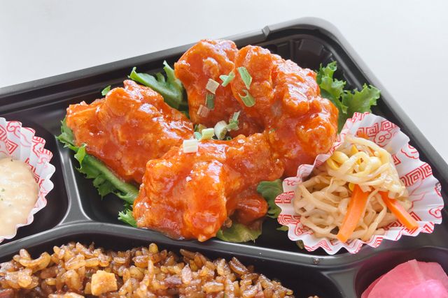 中華 口福楼（東京店）-【チャーハン】口福楼の唐揚げチリソース弁当